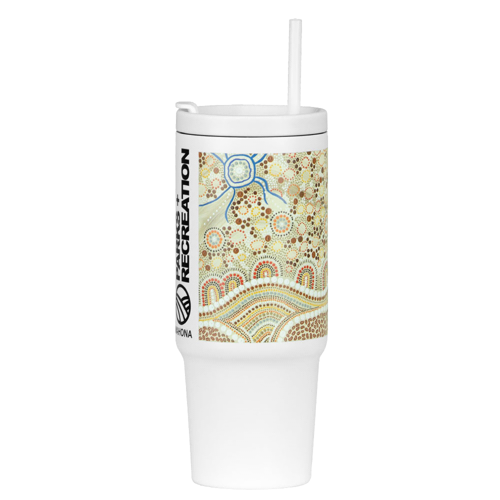 The Tilly Tumbler Recycled + Handle 900ml