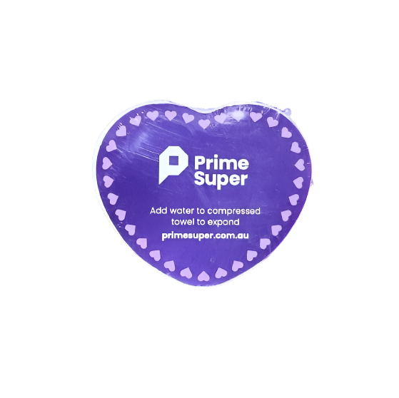 Prime Super Compressed Face Washers - WITH BACKING CARDS