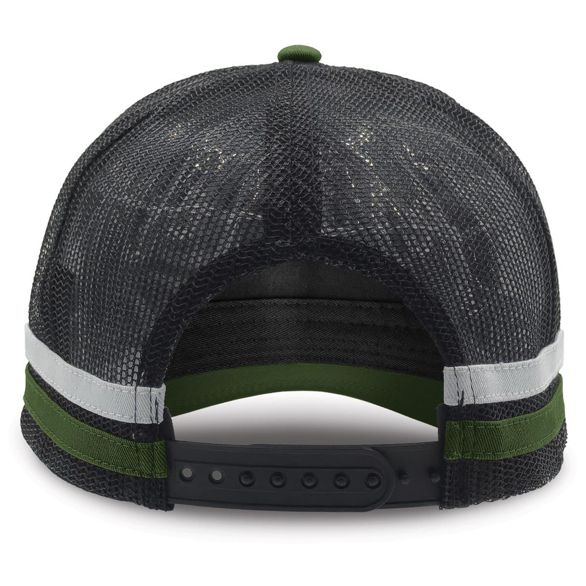 Striped Trucker