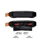 Outback Pro Solar Power Bank 10,000mAh