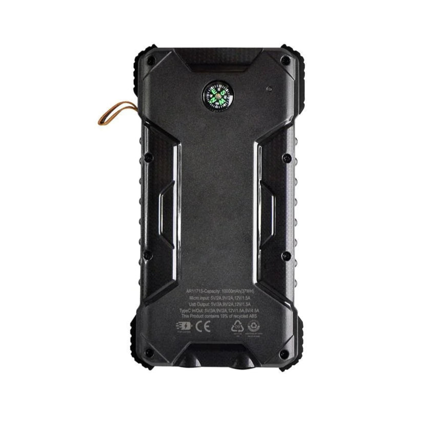Outback Pro Solar Power Bank 10,000mAh