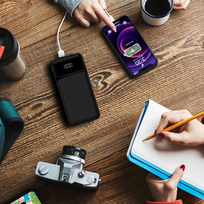 Bowden Eco 22.5W Quick Charge Wireless Power Bank 10,000 mAh