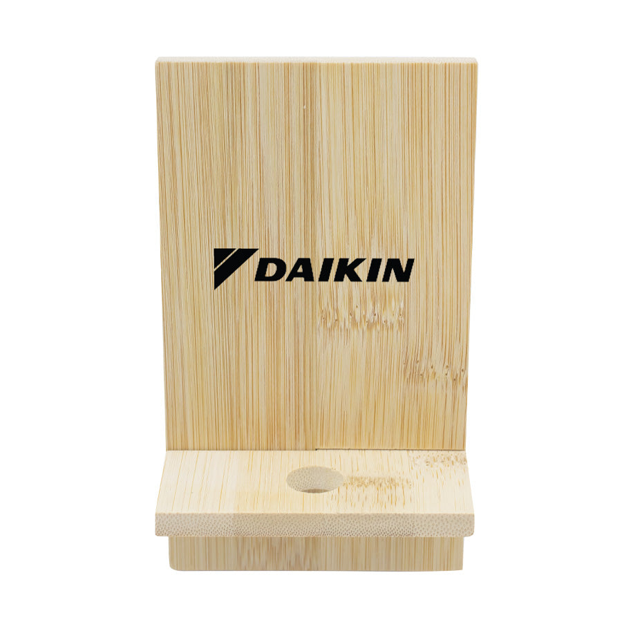 Groove Bamboo Phone Stand