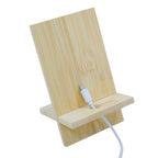 Groove Bamboo Phone Stand