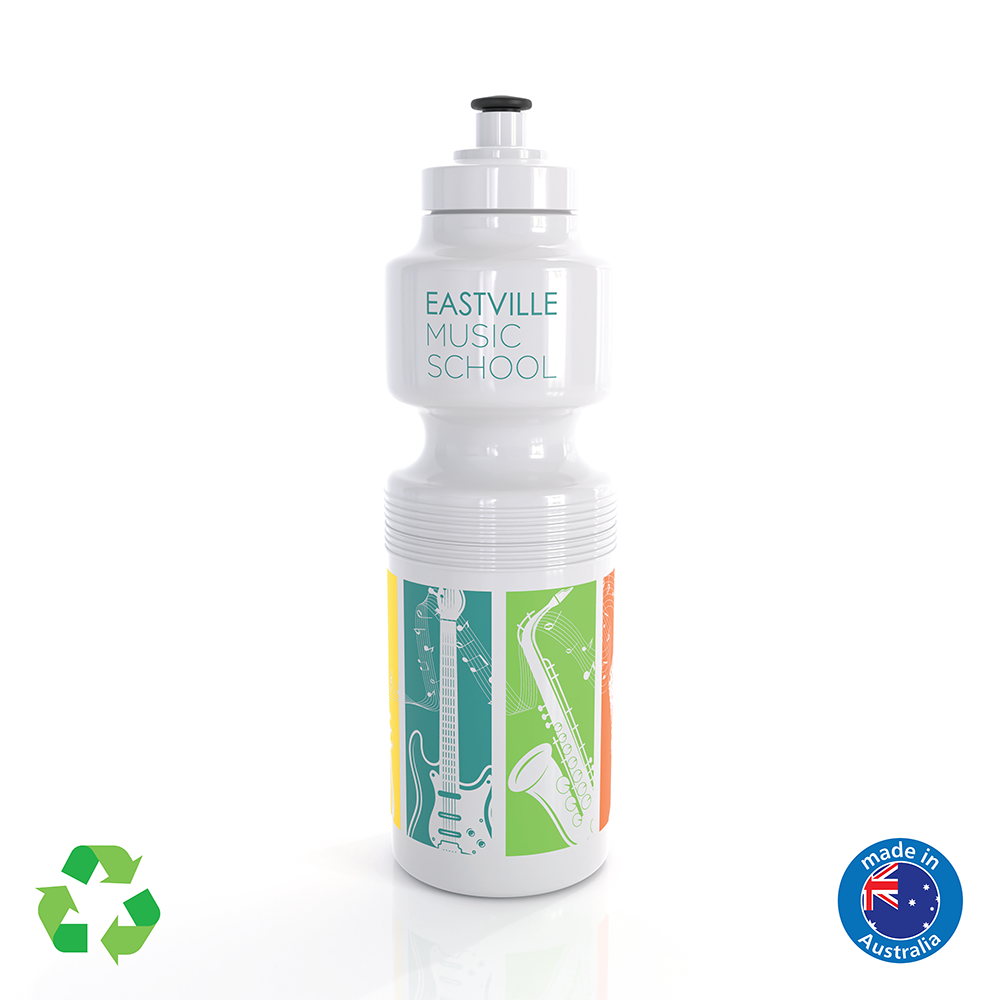 Atlanta Sports Bottle 750ml - Recycled White