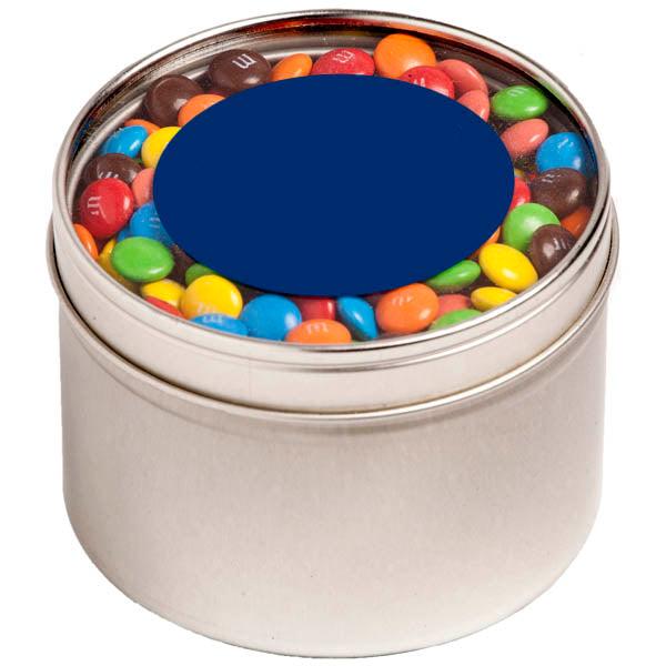 Small Round Window Tin - M&Ms 140g