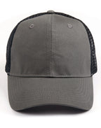 Premium Cotton + Nylon Mesh Trucker Cap