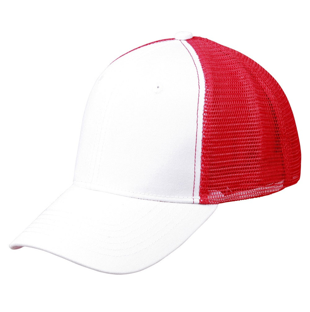 Premium Cotton + Nylon Mesh Trucker Cap