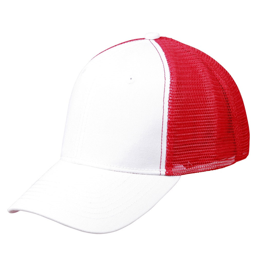 Premium Cotton + Nylon Mesh Trucker Cap