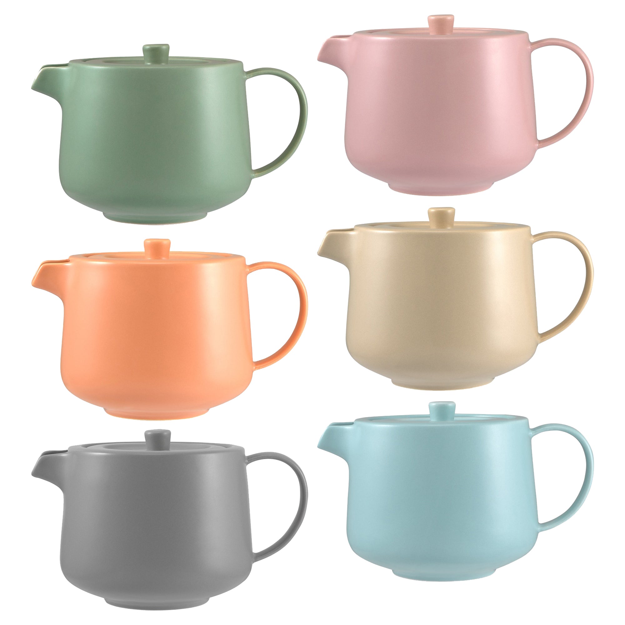 Cafe Life Teapot With Infuser 500ml Cloud Gift Box