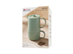 Cafe Life Tea for One With Infuser 450ml Seafoam Gift Box