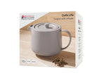 Cafe Life Teapot With Infuser 500ml Cloud Gift Box