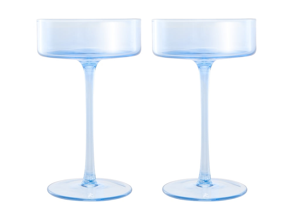 Glamour Coupe Glass 240ml Twin Set