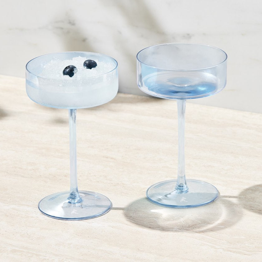 Glamour Coupe Glass 240ml Twin Set