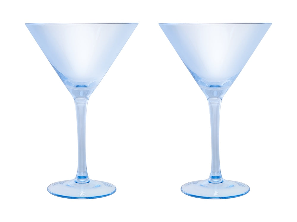 Glamour Martini Glass 230ml Twin Set