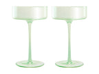 Glamour Coupe Glass 240ml Twin Set