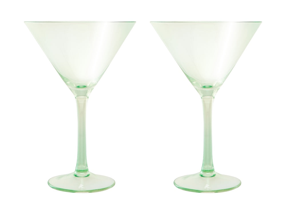Glamour Martini Glass 230ml Twin Set