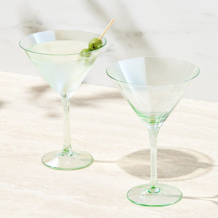 Glamour Martini Glass 230ml Twin Set