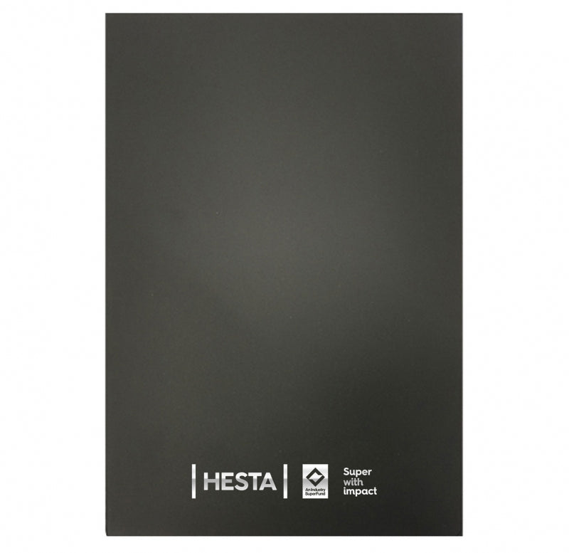 HESTA Notebook - Super with Impact