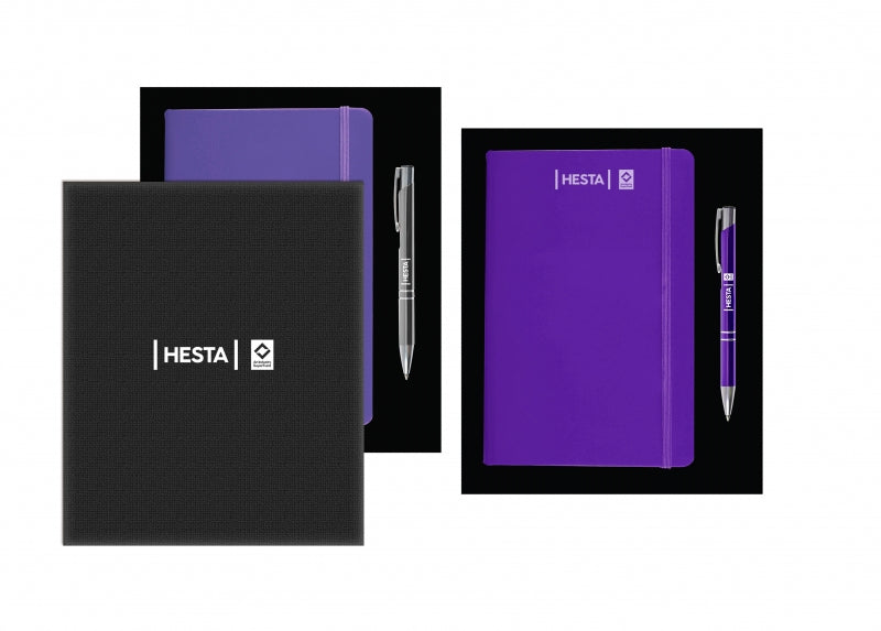 HESTA Notebook and Pen Gift Set