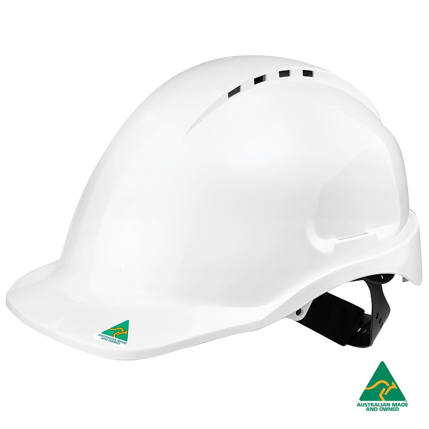 Maxisafe Vented Hard Hat - Sliplock Harness