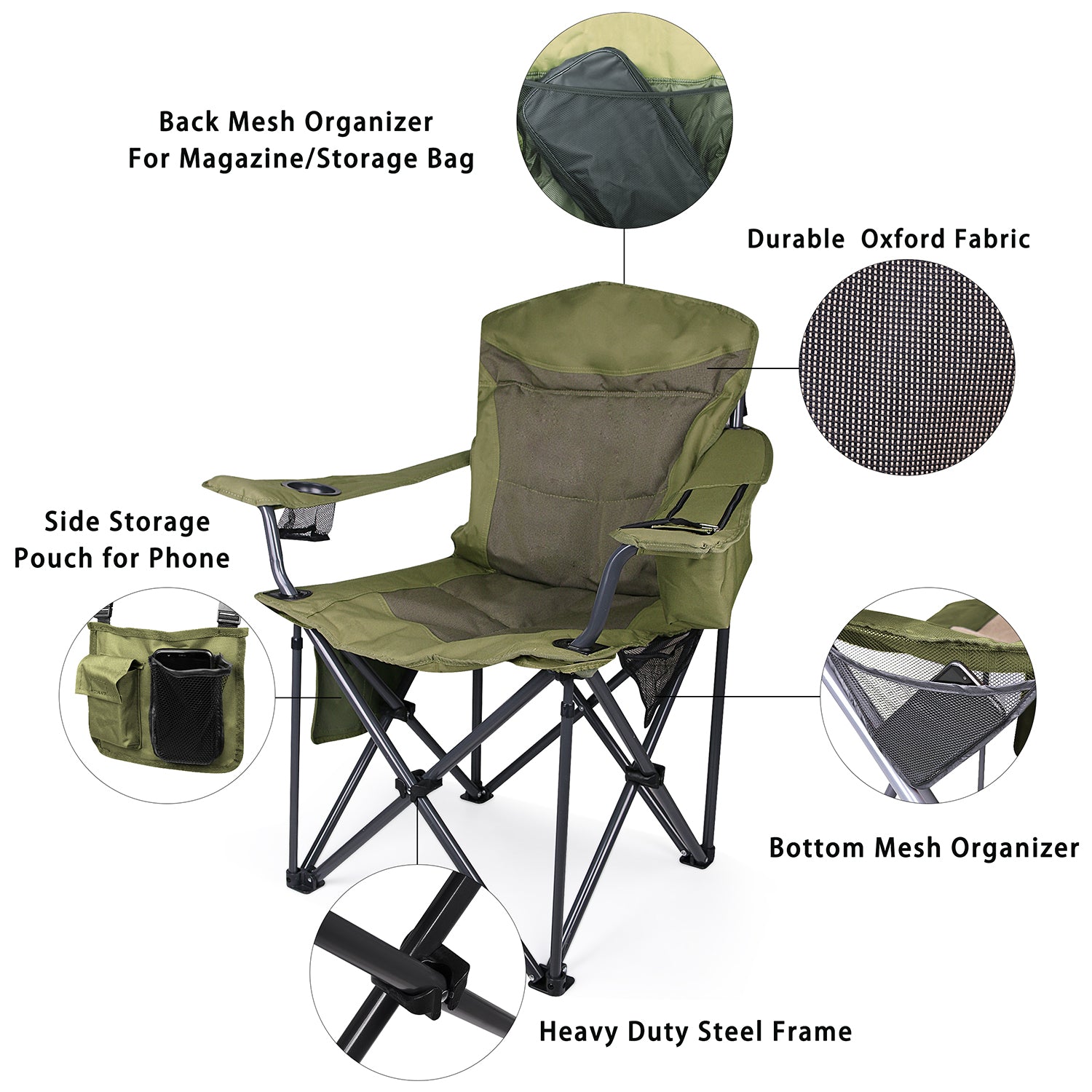 Adventure Heavy Duty Camp Chair