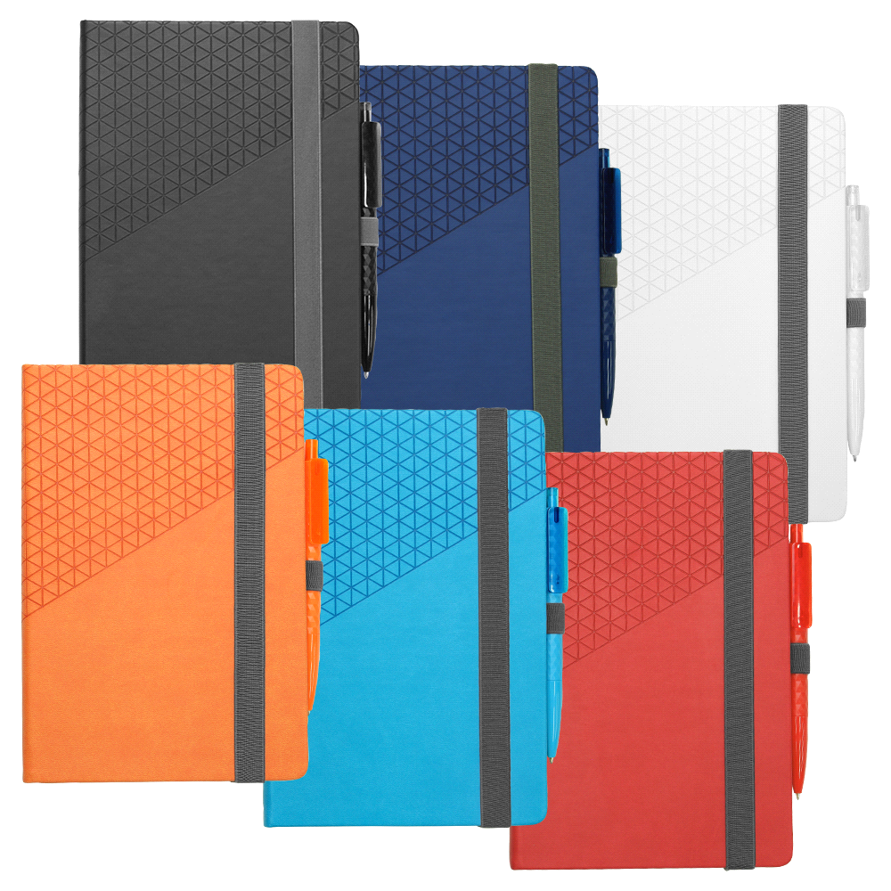 Geo Notebook & Pen Set – Impact Promotional Products