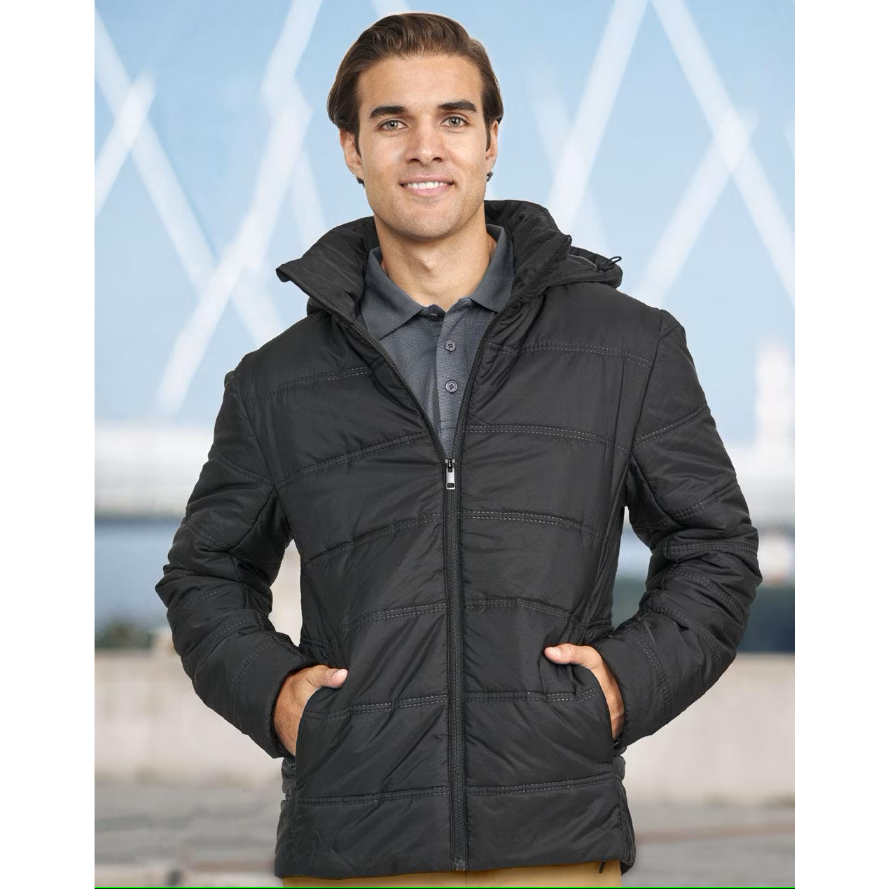 Sustainable Seamless Unisex Parka Jacket (3D Cut)