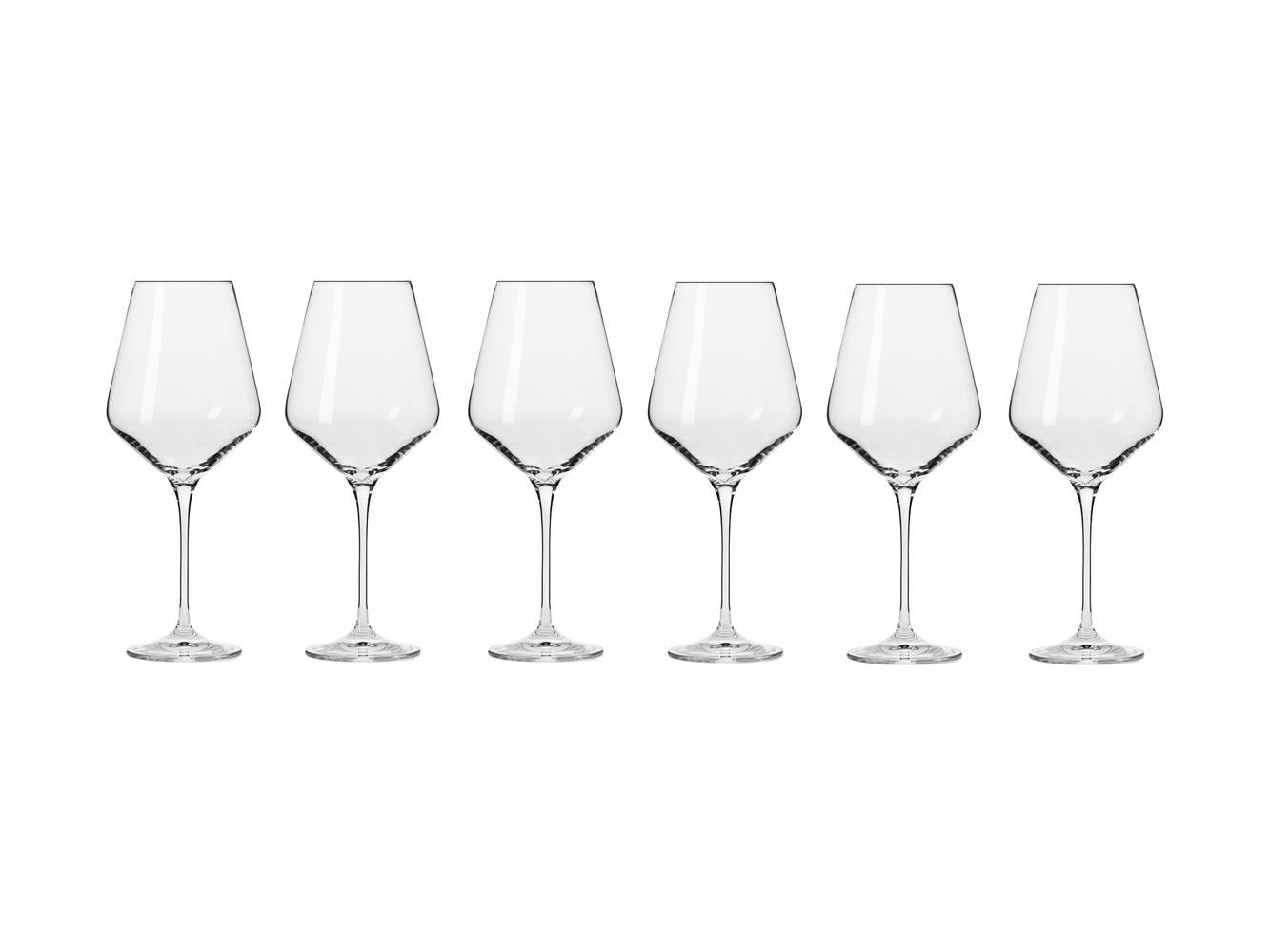 Krosno Avant-Garde Wine Glass 490ml 6pc Gift Box