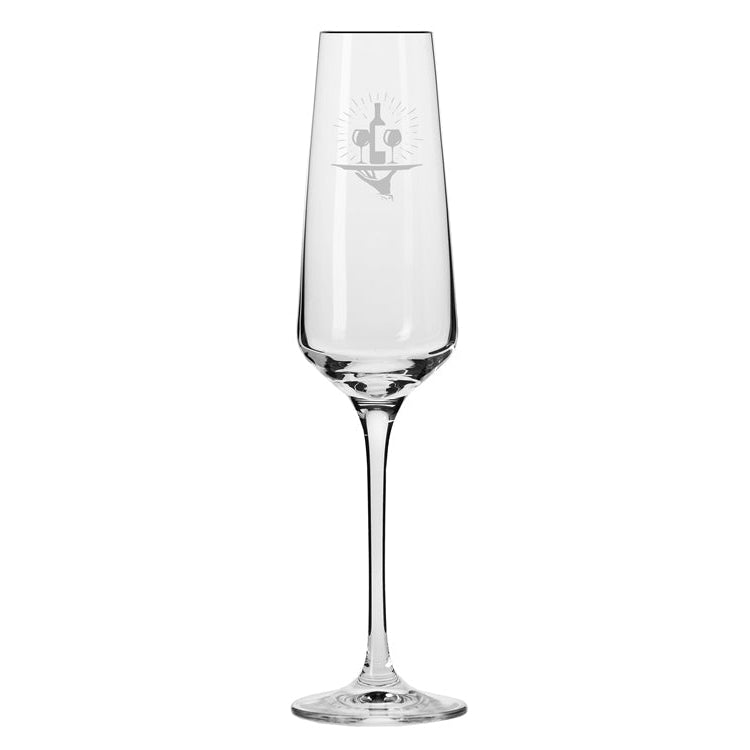 Krosno Avant-Garde Champagne Flute 180ml 6pc Gift Box