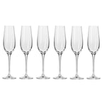 Krosno Harmony Champagne Flute 180ml 6pc Gift Box