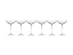 Krosno Harmony Champagne Coupe 240ml 6pc Gift Box