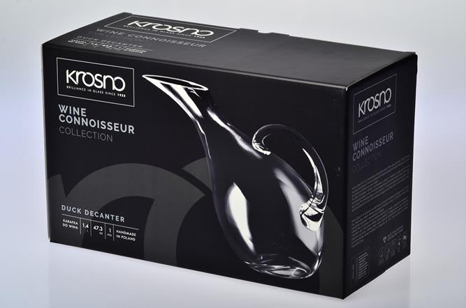 Krosno Connoisseur Duck Decanter 1.4L Gift Box