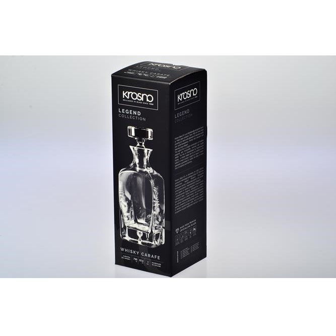 Krosno Legend Whisky Carafe 750ML Gift Box