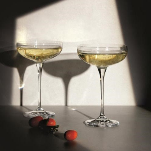 Krosno Harmony Champagne Coupe 240ml 6pc Gift Box