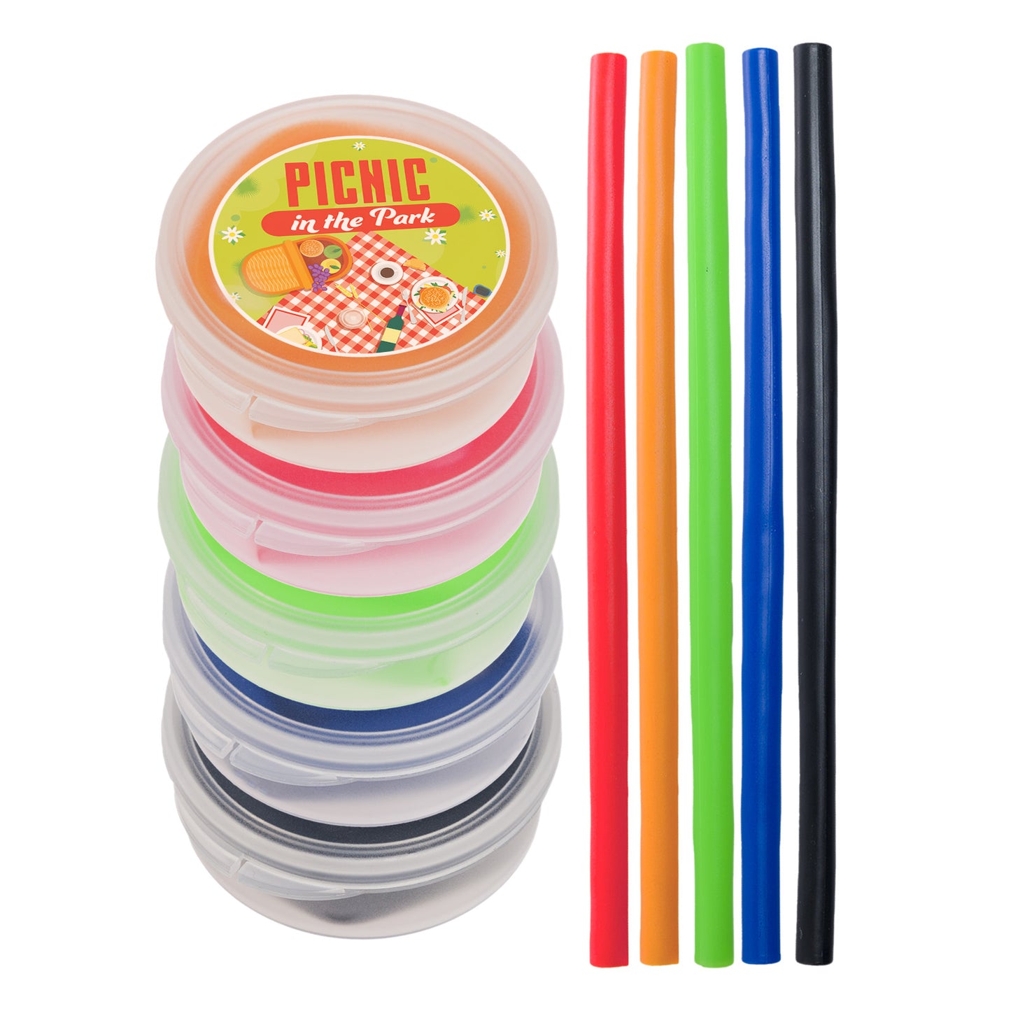 Silicone Straw in Case