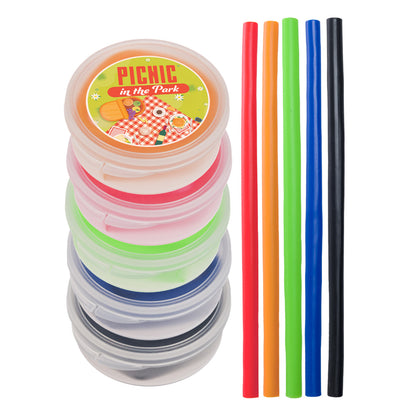 Silicone Straw in Case