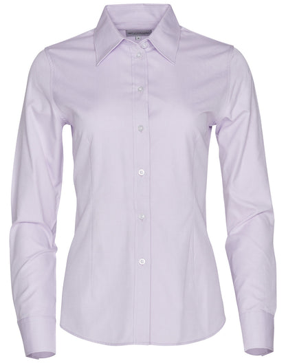 CVC Oxford Long Sleeve Ladies Shirt