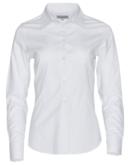 CVC Oxford Long Sleeve Ladies Shirt