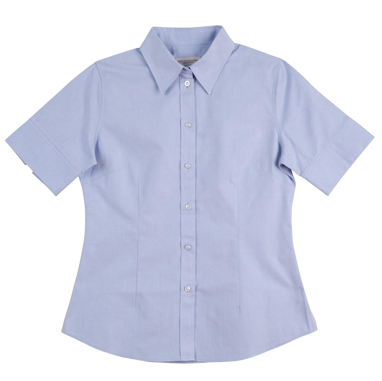 CVC Oxford Short Sleeve Ladies Shirt