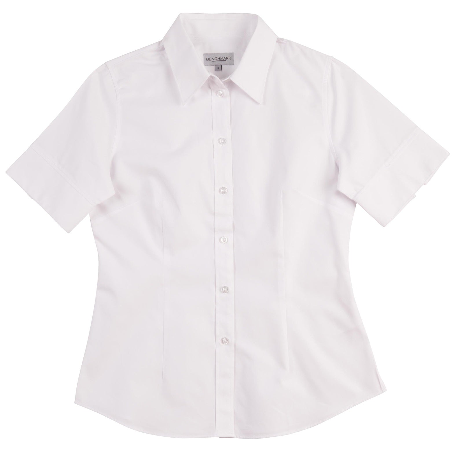 CVC Oxford Short Sleeve Ladies Shirt