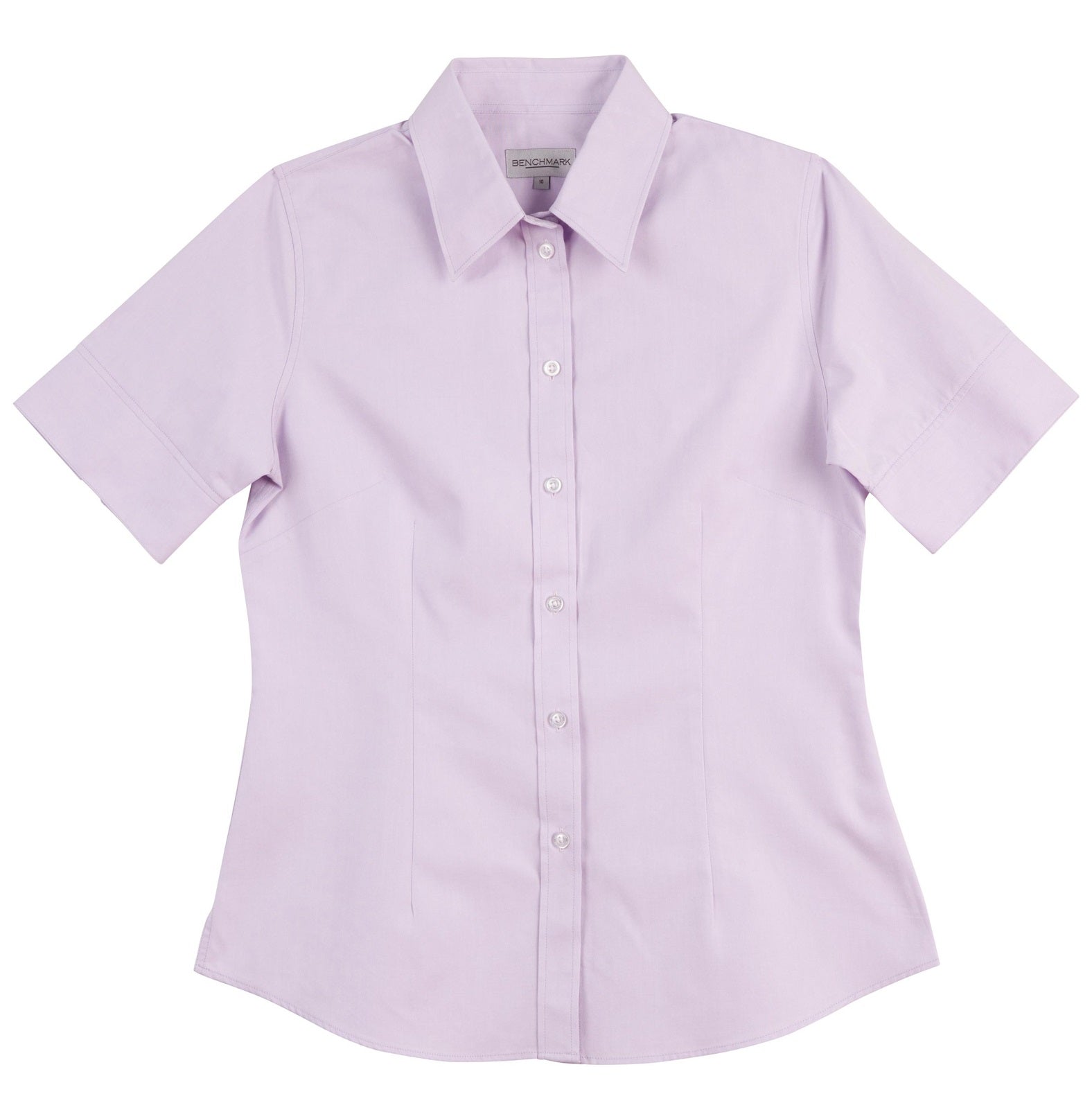 CVC Oxford Short Sleeve Ladies Shirt