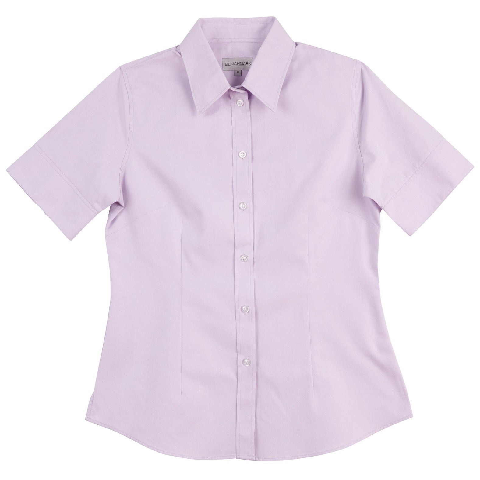 CVC Oxford Short Sleeve Ladies Shirt