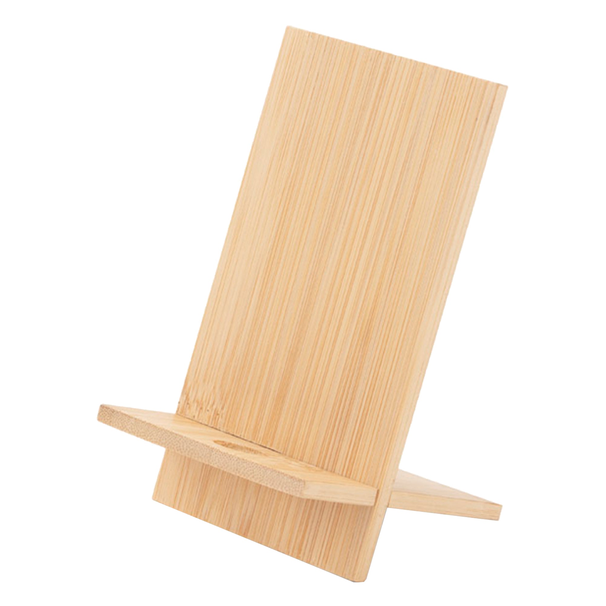 Groove Bamboo Phone Stand