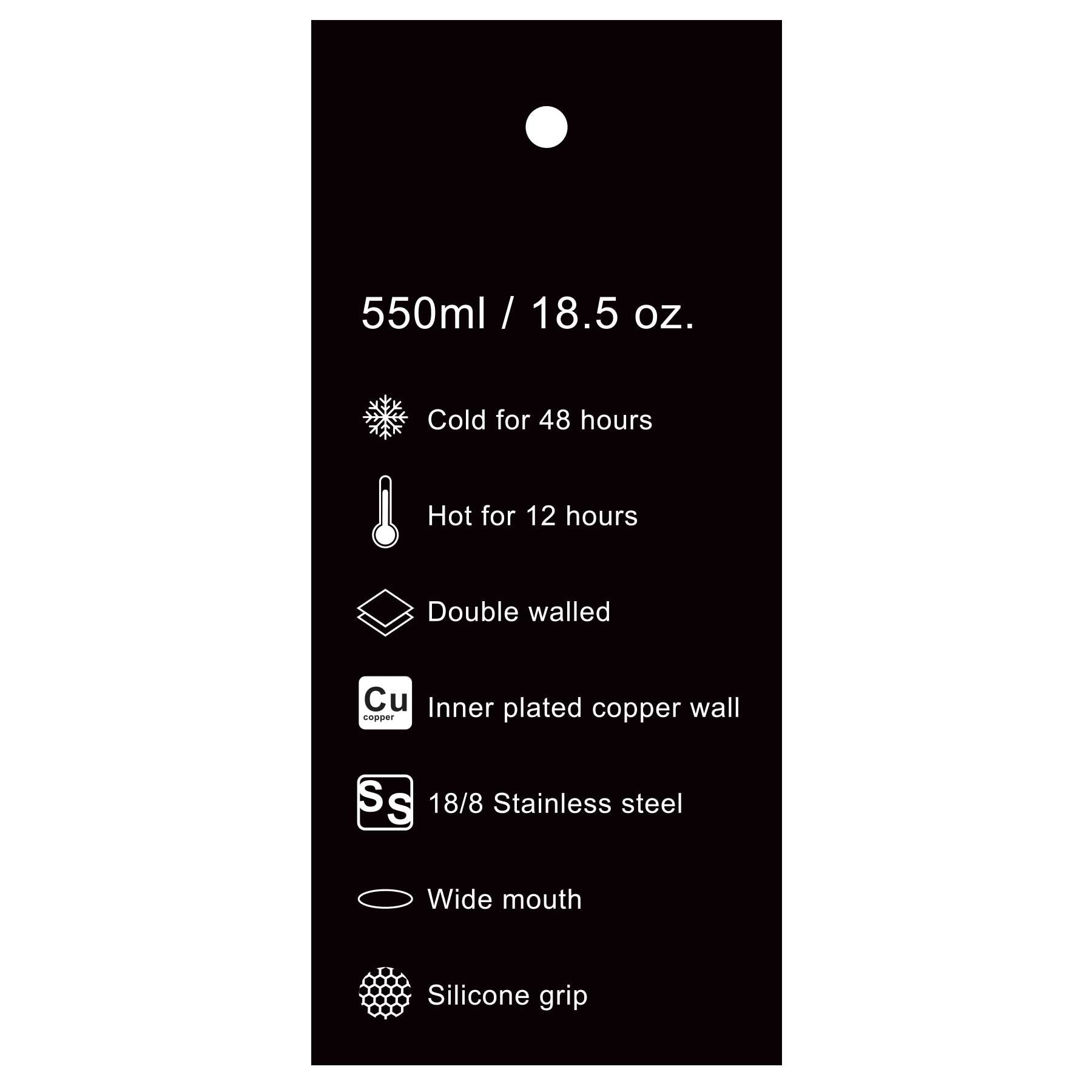 Chill Hydro Bottle 550ml