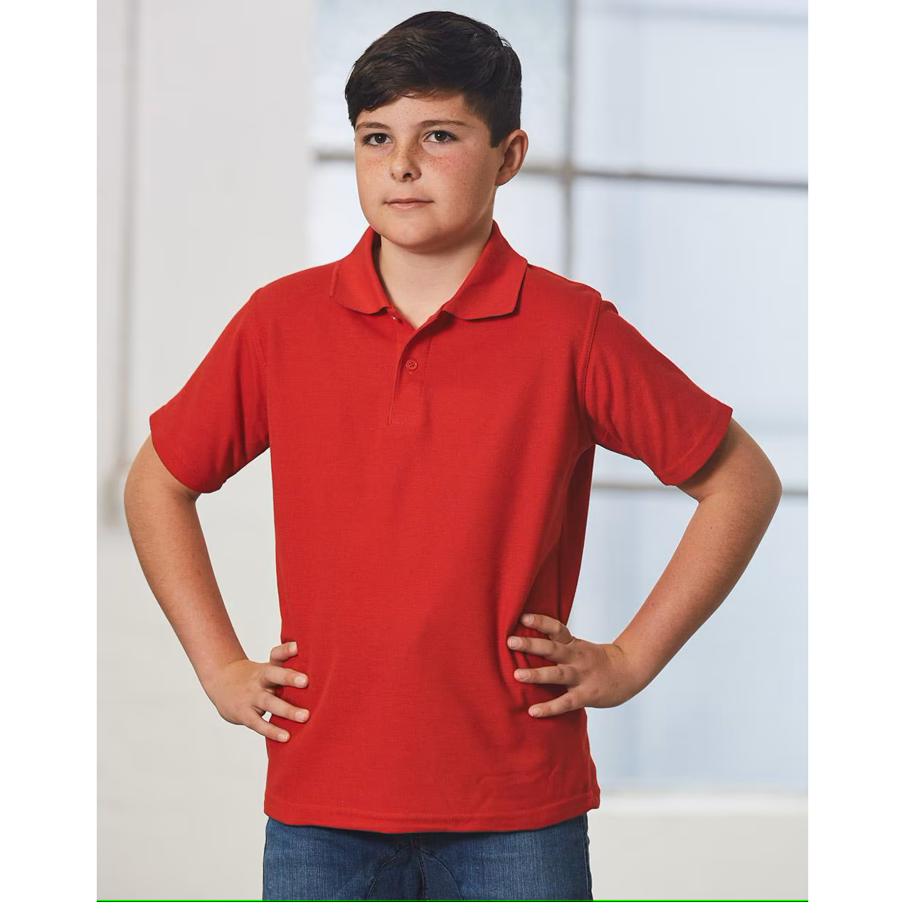 Traditional Poly/Cotton Pique Kids Polo