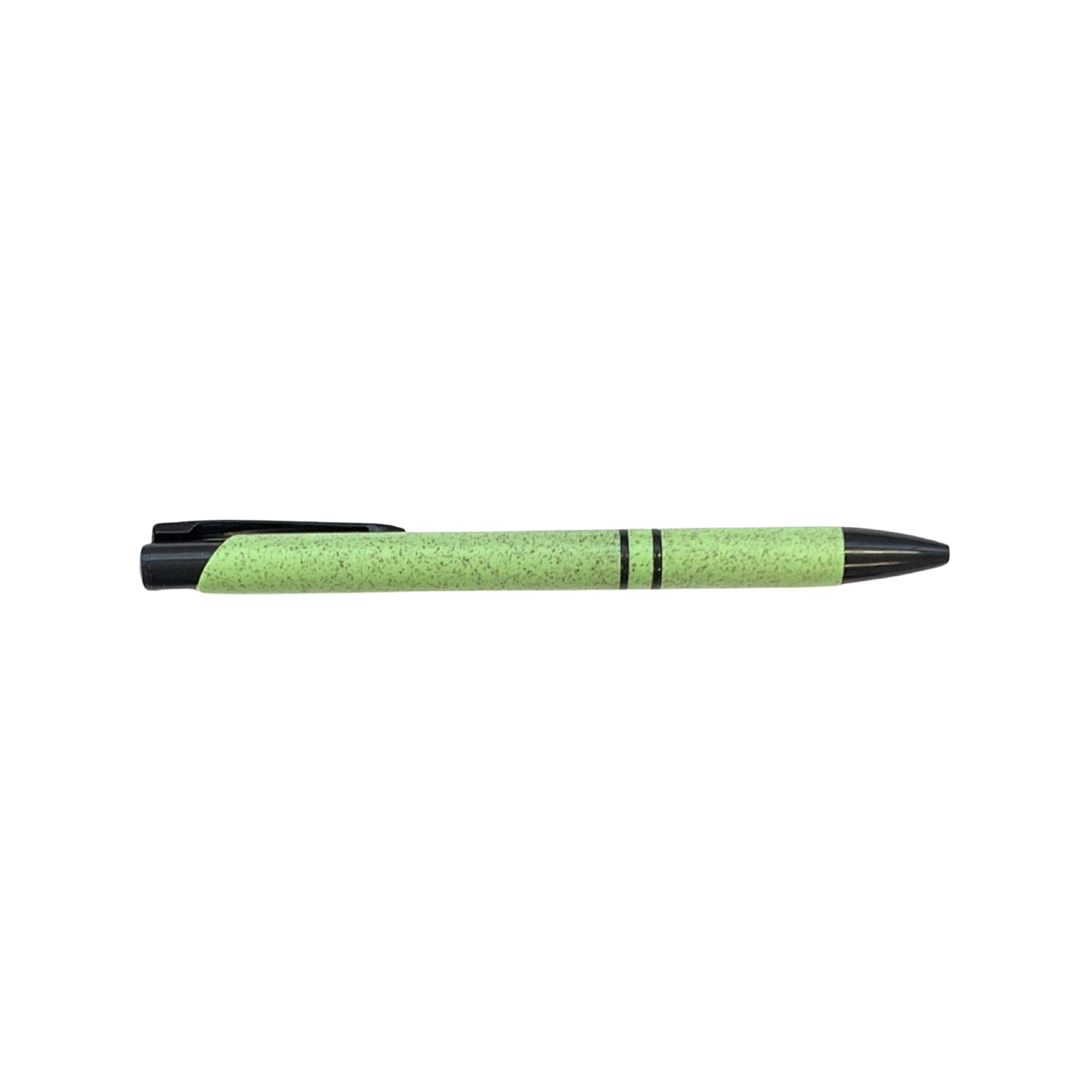 Wheat Straw Slimline Black Pen