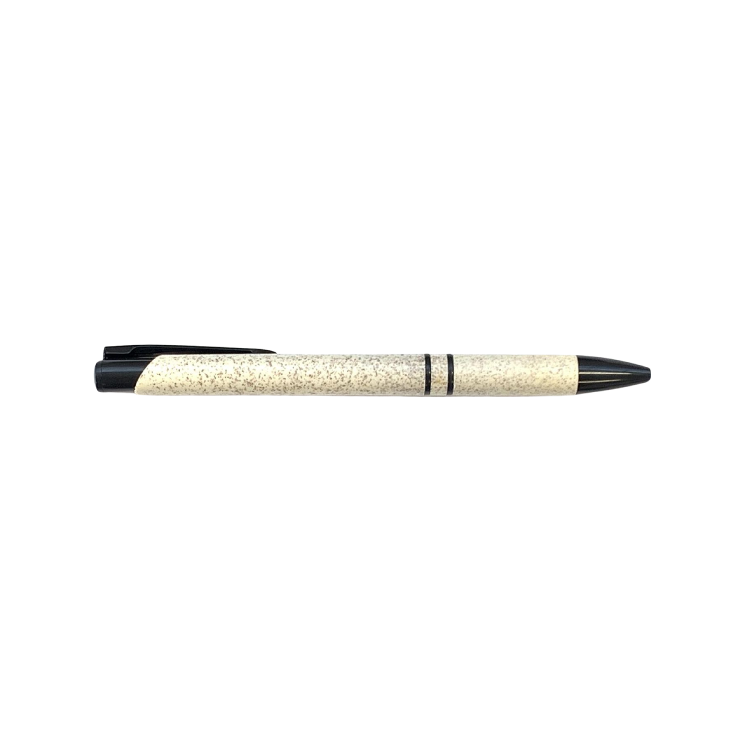 Wheat Straw Slimline Black Pen