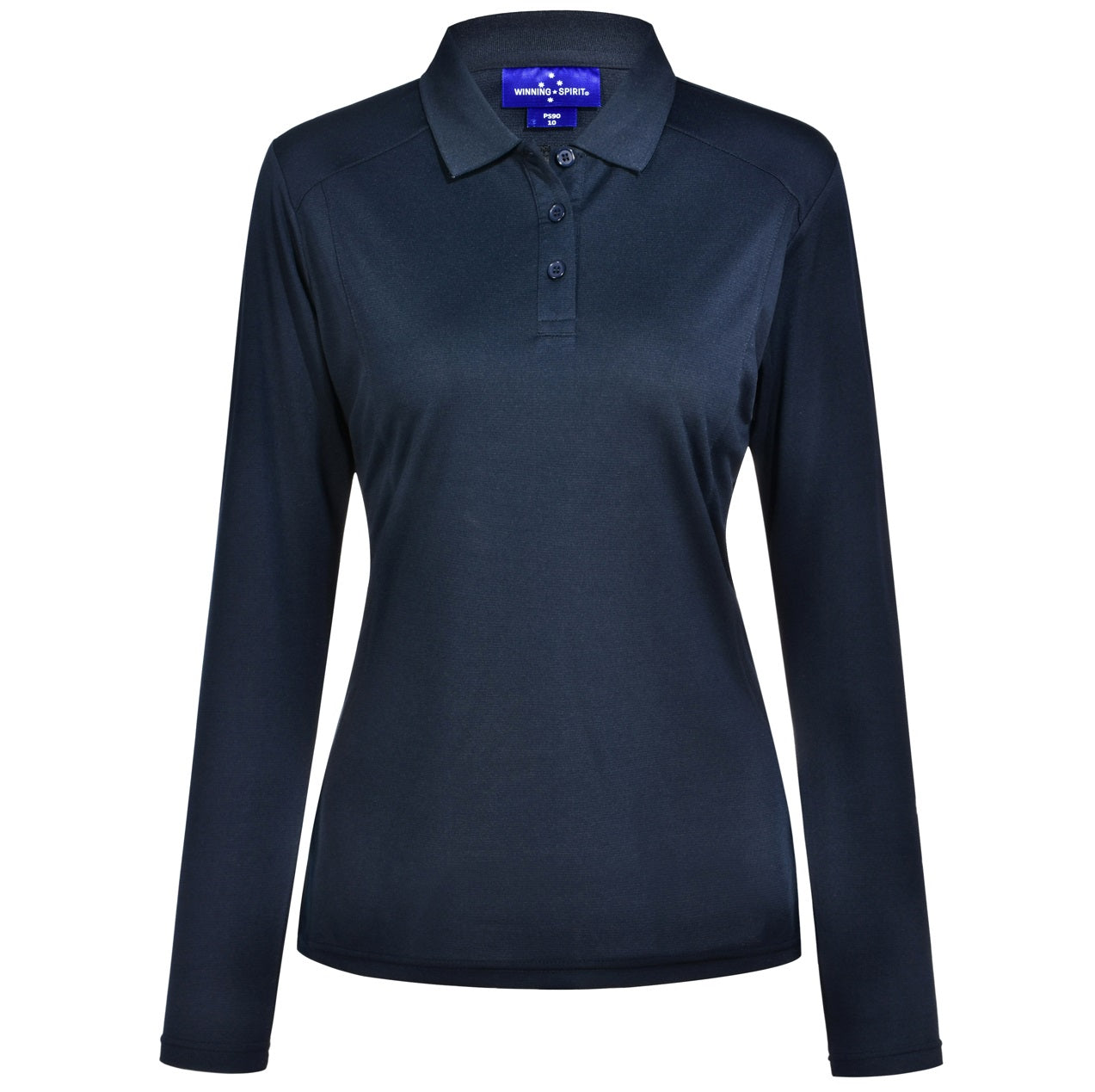 Lucky Bamboo Polo Ladies Long Sleeve