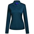 Lucky Bamboo Polo Ladies Long Sleeve